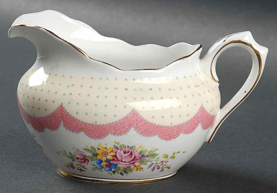 Prudence Pink Creamer by Royal Albert-1