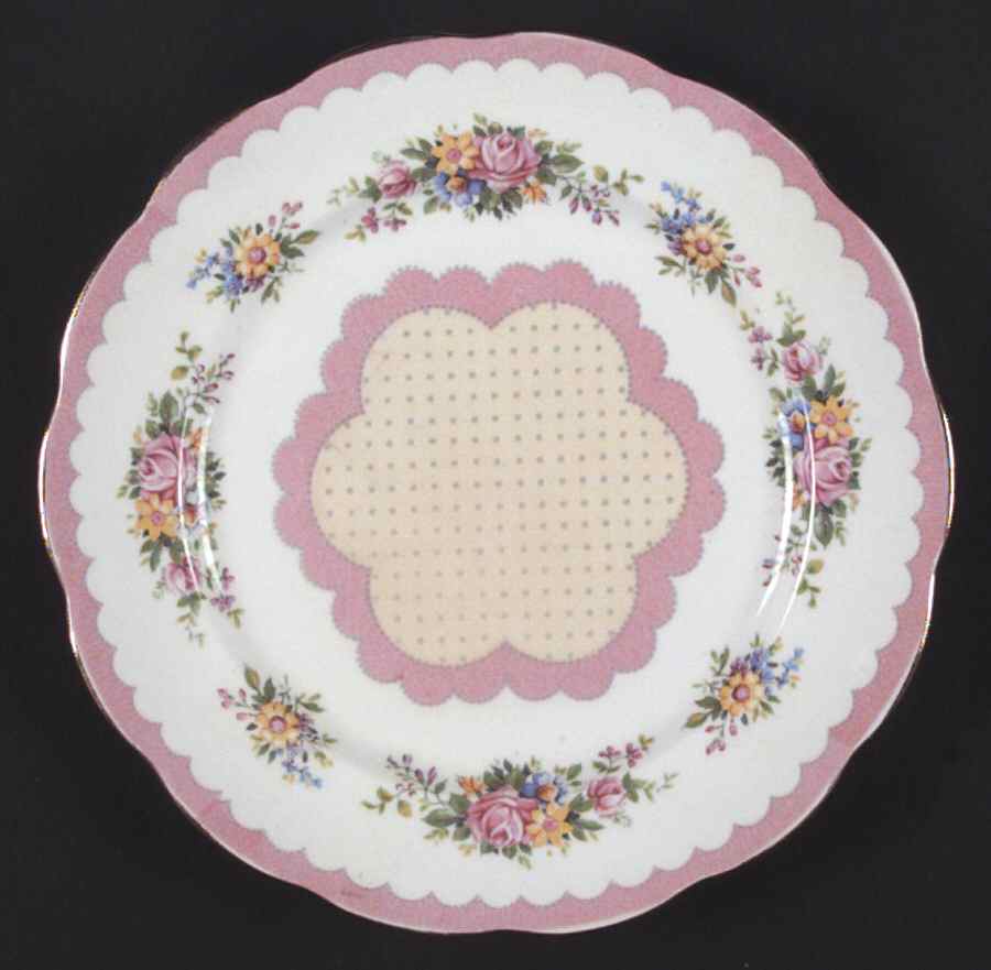 Prudence Pink Salad Plate by Royal Albert-1