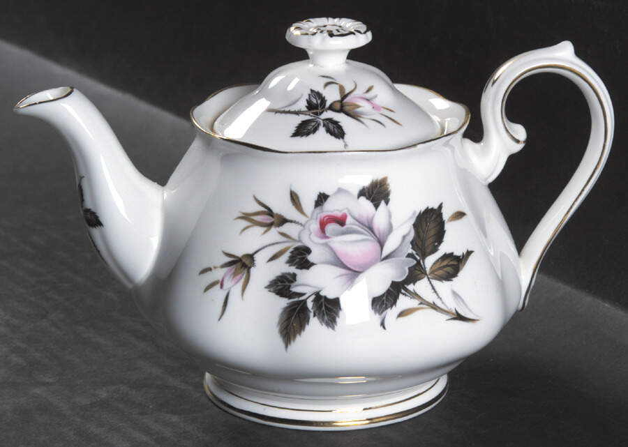 Queen's Messenger Mini Teapot & Lid by Royal Albert-1