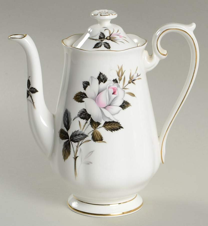 Queen's Messenger Mini Coffee Pot & Lid by Royal Albert-1