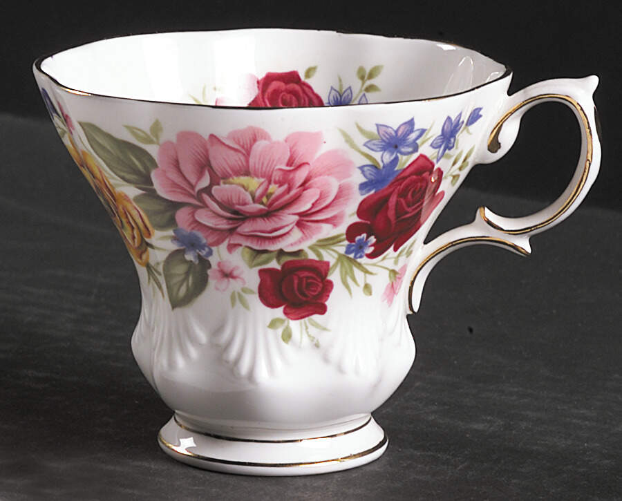Random Harvest Series Footed Cup by Royal Albert-1