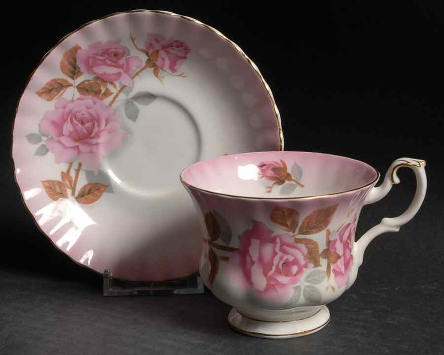 Radiance Series Footed Cup & Saucer Set by Royal Albert-1