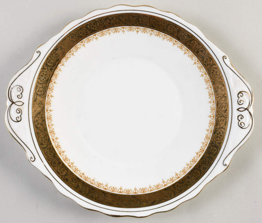 Regency Handled Cake Plate by Royal Albert-1