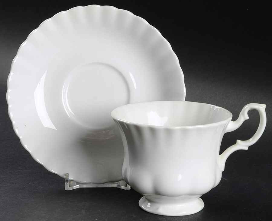 Reverie Footed Cup & Saucer Set by Royal Albert-1