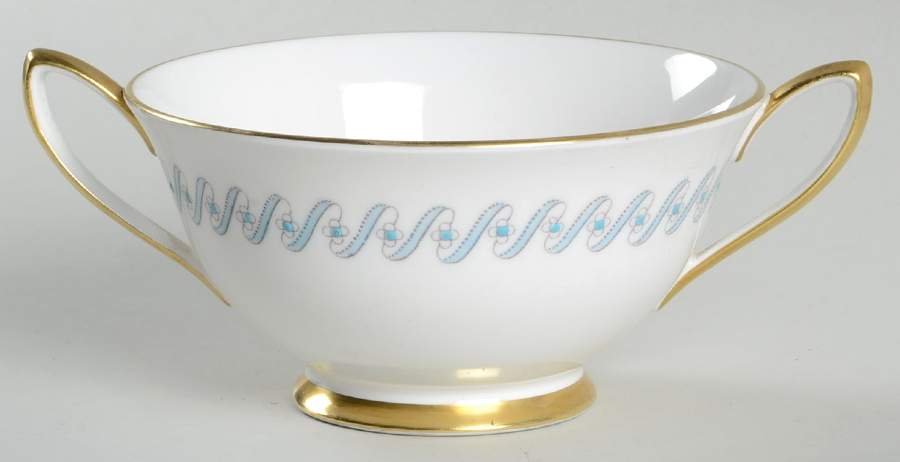Riviera Footed Cream Soup Bowl by Royal Albert-1