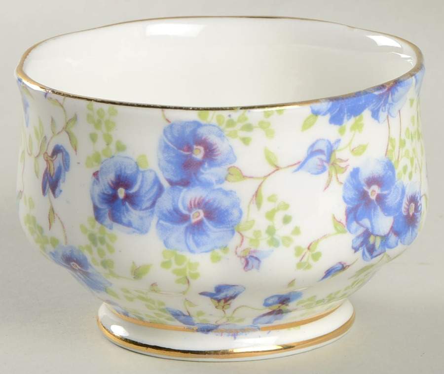 ROA18 (Gold Trim) Mini Open Sugar Bowl by Royal Albert-1