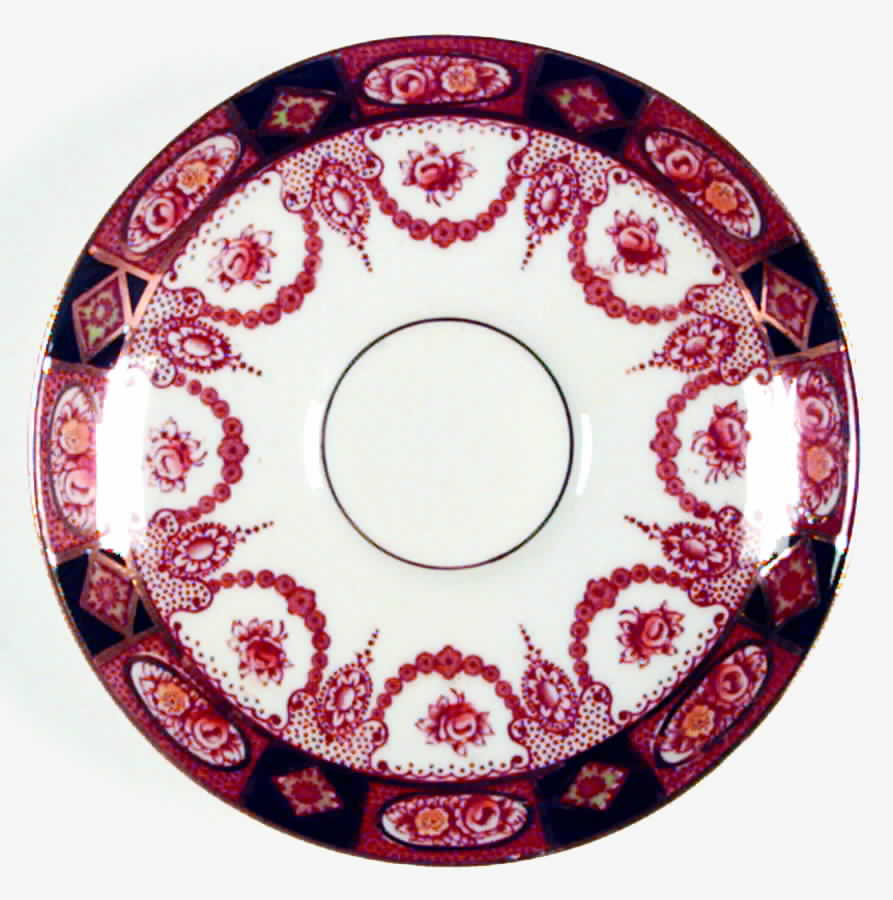 Devon Cobalt (Smooth) Saucer by Royal Albert-1