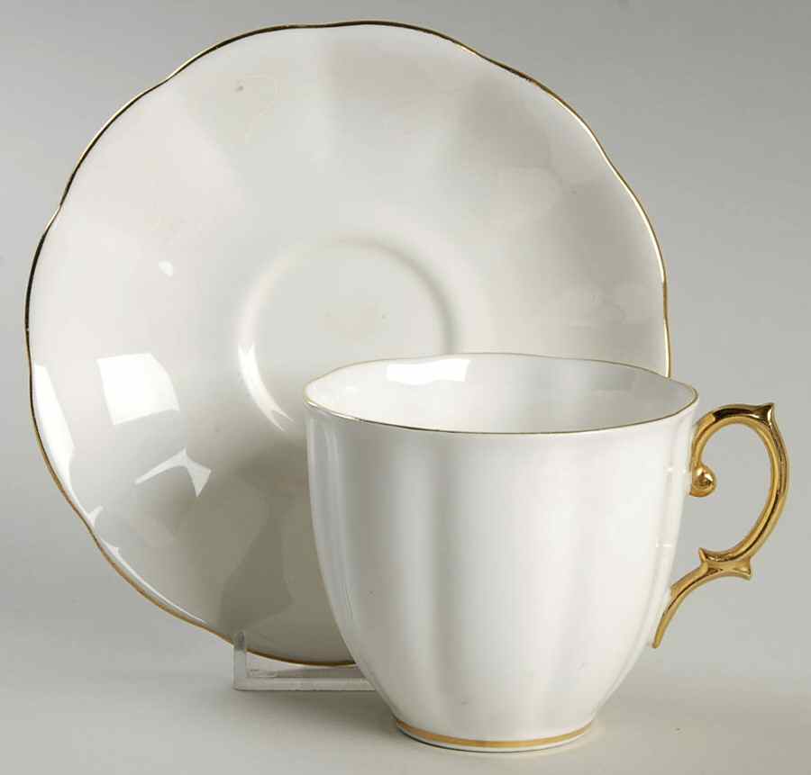 ROA8 Flat Cup & Saucer Set by Royal Albert-1