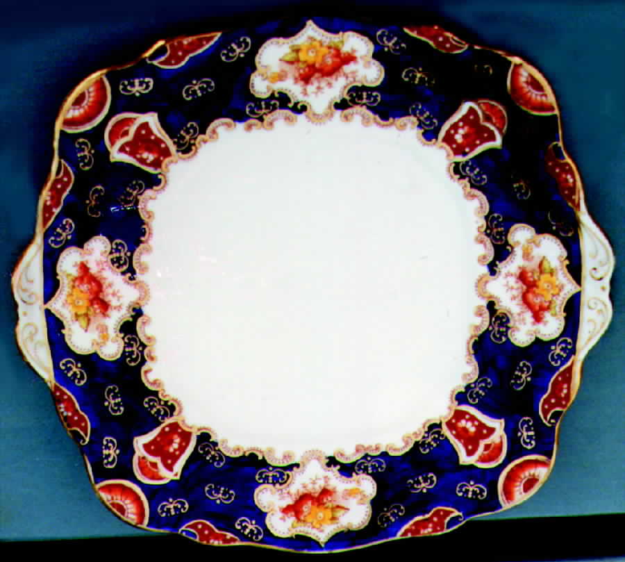5964 Square Handled Cake Plate by Royal Albert-1