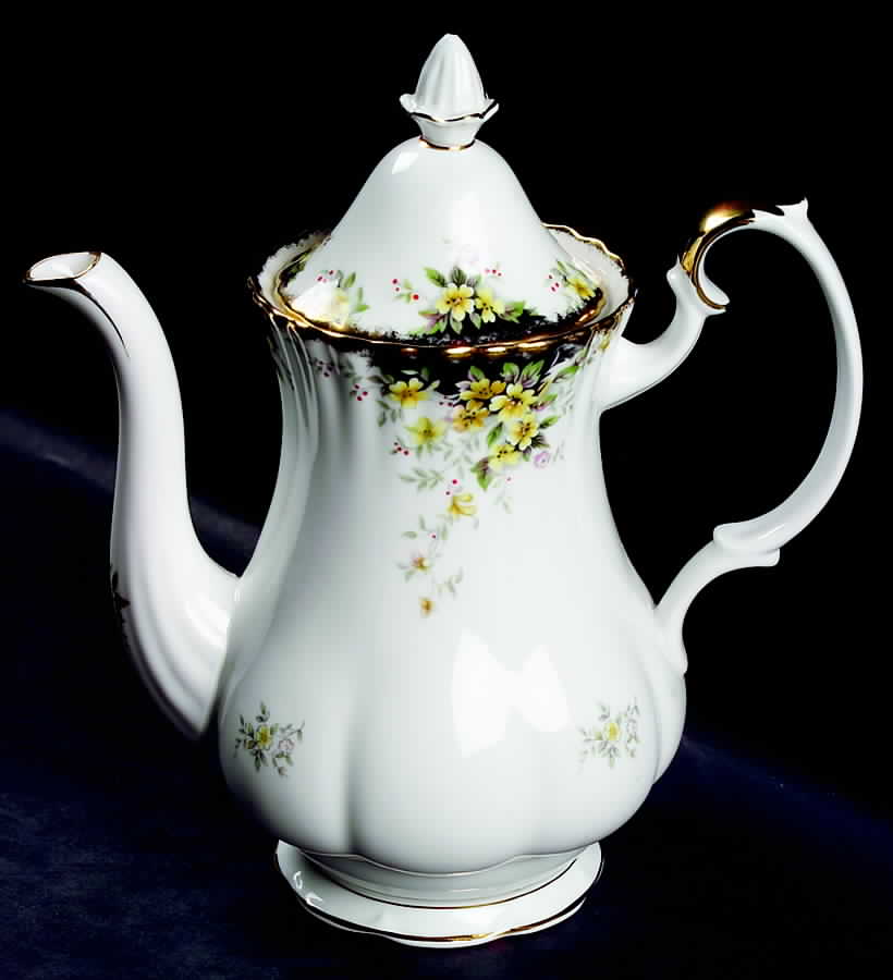 Royal Ascot Coffee Pot & Lid by Royal Albert-1