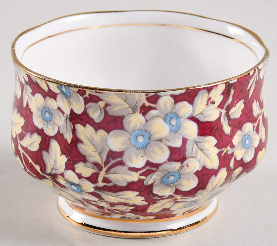 Royal Brocade Mini Open Sugar Bowl by Royal Albert-1