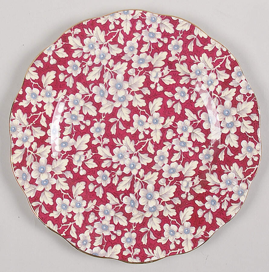 Royal Brocade Salad Plate by Royal Albert-1