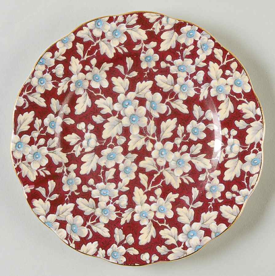 Royal Brocade Bread & Butter Plate by Royal Albert-1