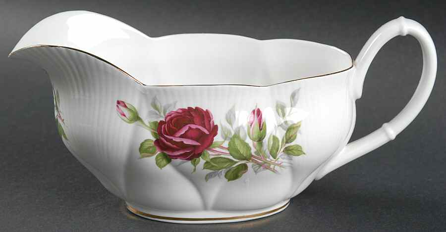 Royal Canadian Rose Gravy Boat by Royal Albert-1