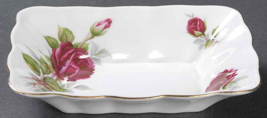 Royal Canadian Rose Rectangular Sweet Meat Dish by Royal Albert-1