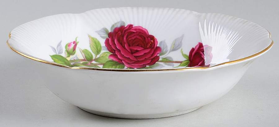 Royal Canadian Rose Fruit/Dessert (Sauce) Bowl by Royal Albert-1