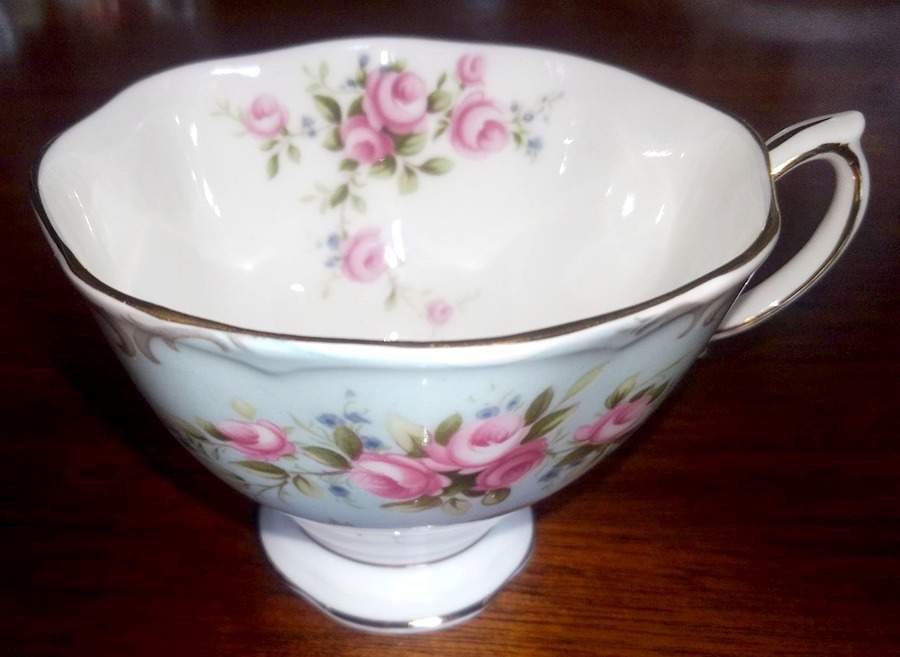 Rose Du Barry Series Footed Cup by Royal Albert-1