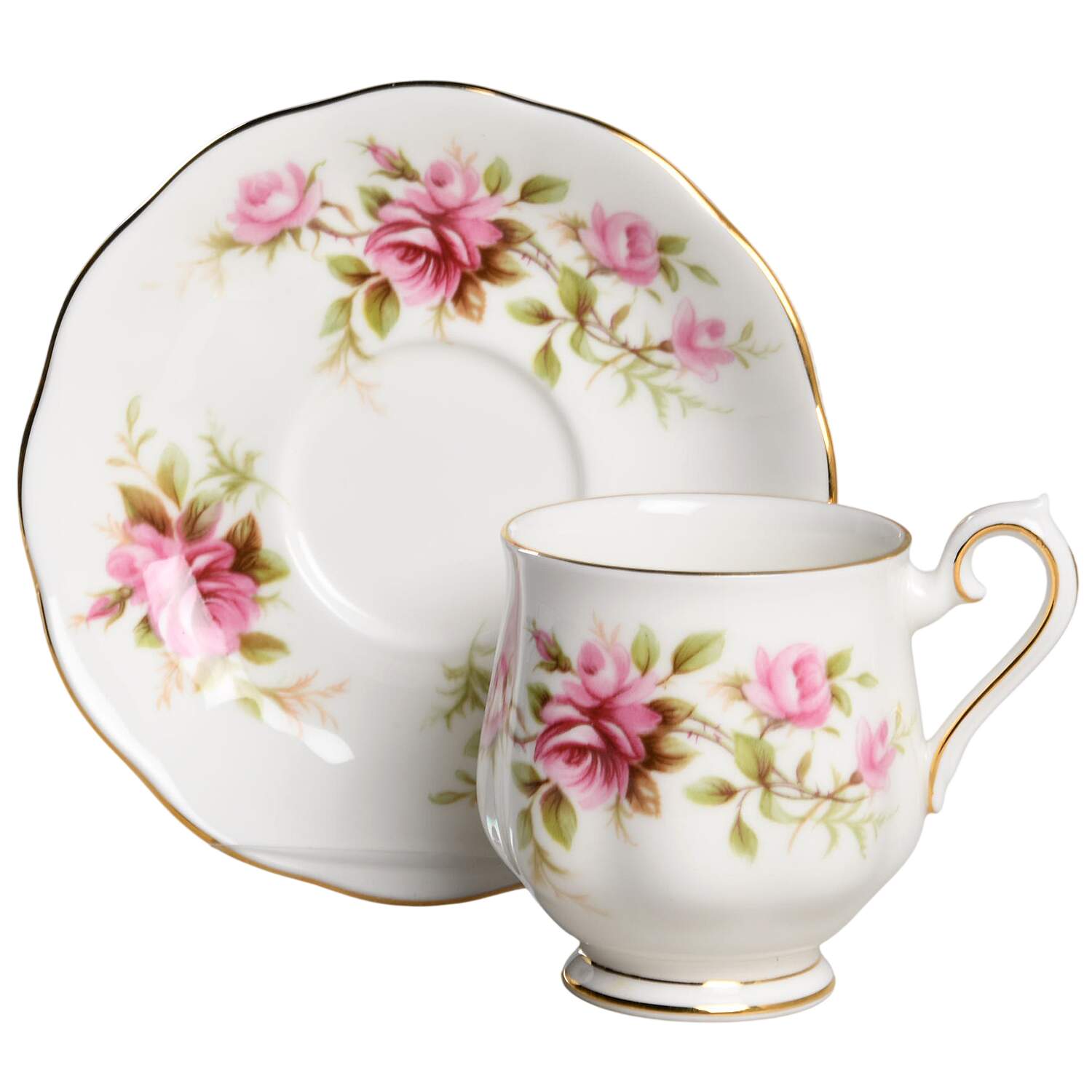 Romance Demitasse Cup & Saucer Set by Royal Albert-1