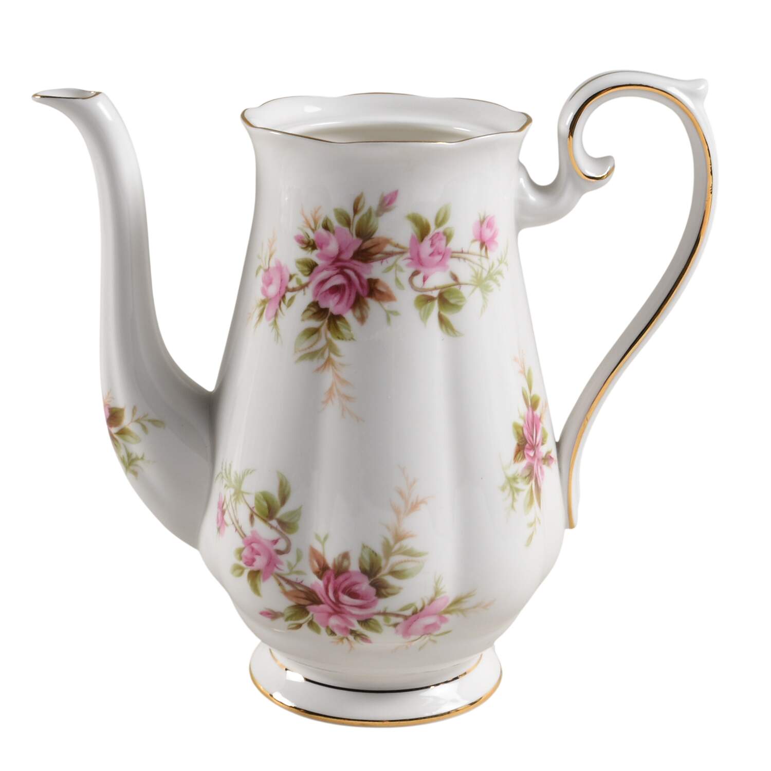 Romance Coffee Pot No Lid by Royal Albert-1