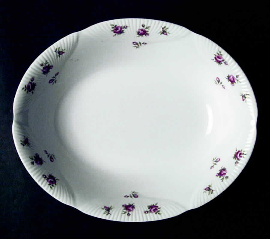 Rosalie 9" Oval Vegetable Bowl by Royal Albert-1