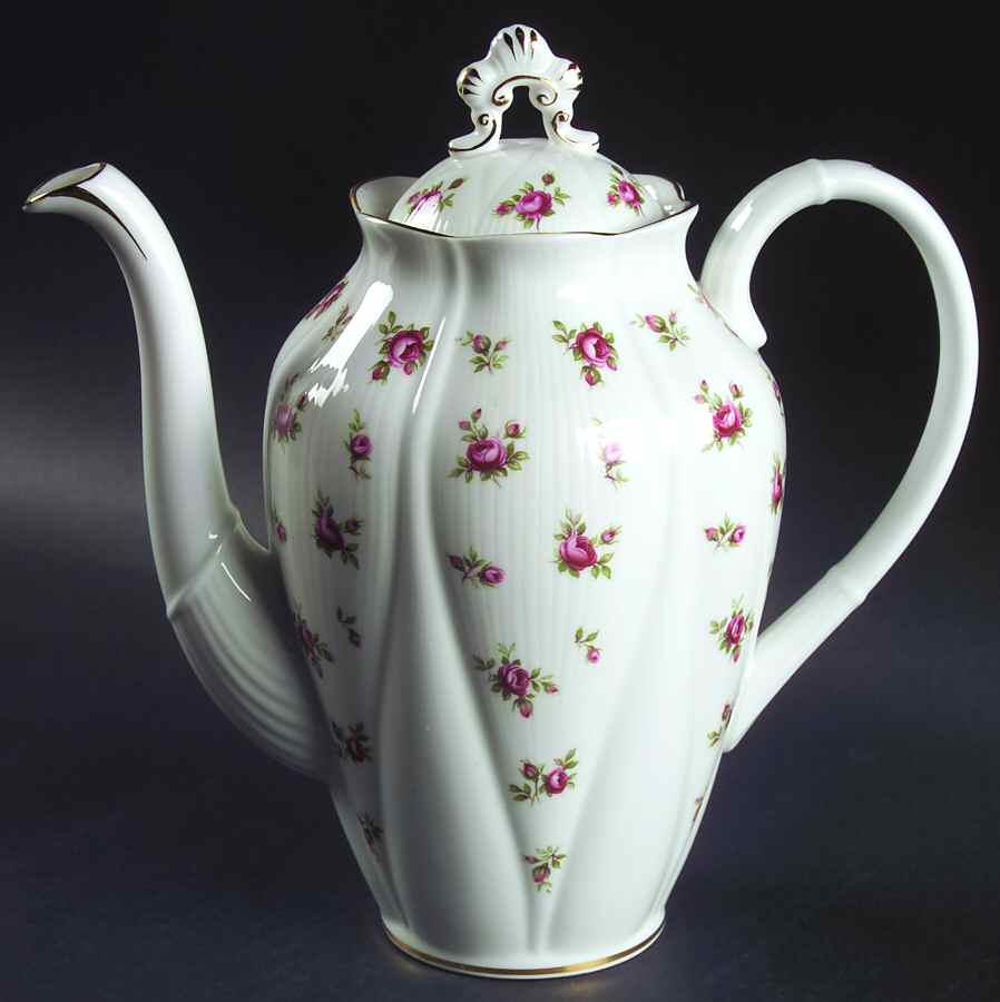 Rosalie Coffee Pot & Lid by Royal Albert-1