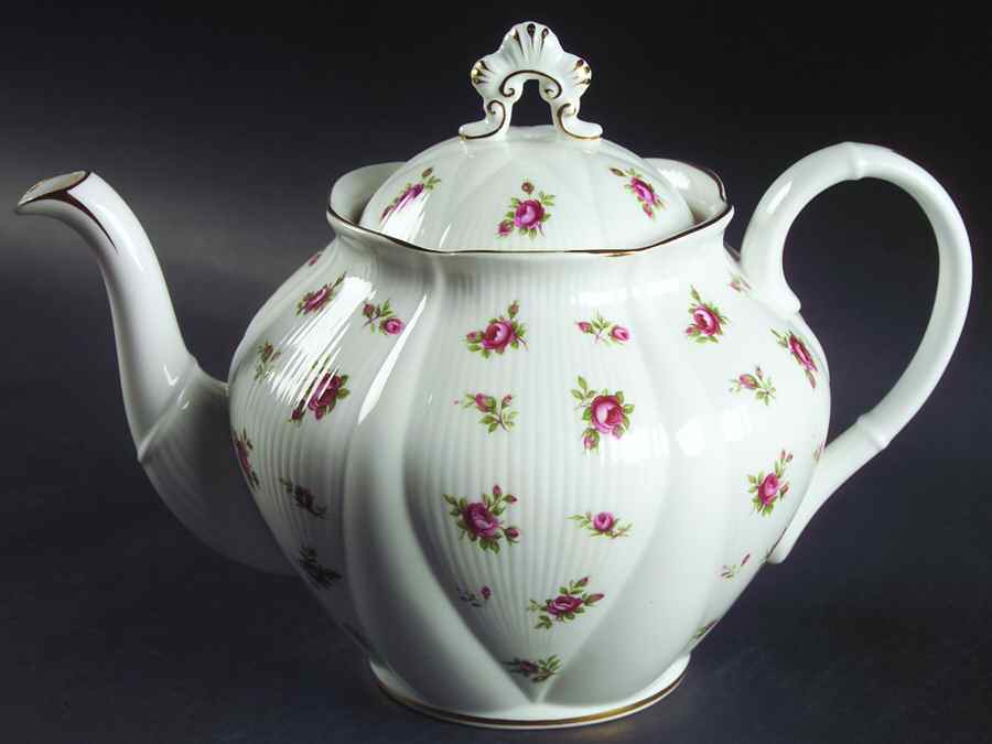 Rosalie Teapot & Lid by Royal Albert-1