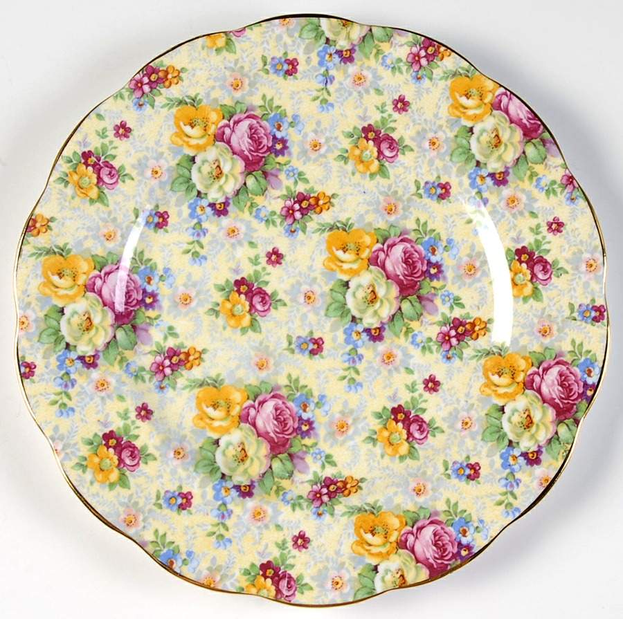 Rosetime Salad Plate by Royal Albert-1