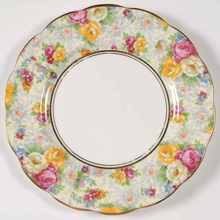 Rosetime Salad Plate by Royal Albert-1
