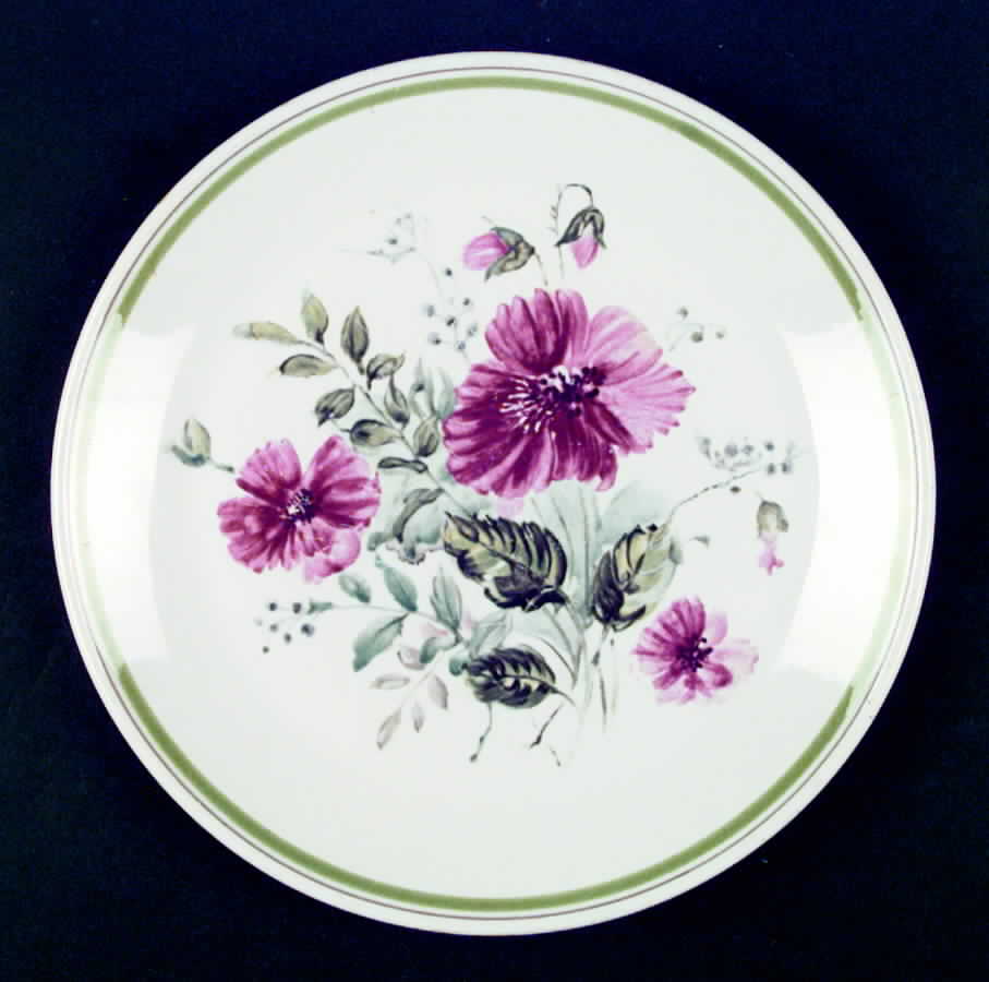 Rougefield Dinner Plate by Royal Albert-1