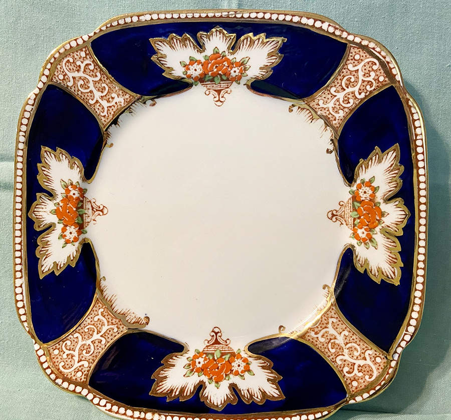 Royalty Square Salad Plate by Royal Albert-1