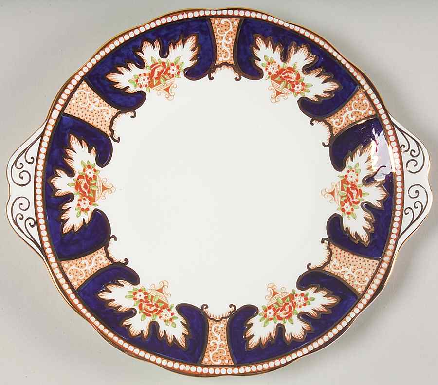 Royalty Handled Cake Plate by Royal Albert-1