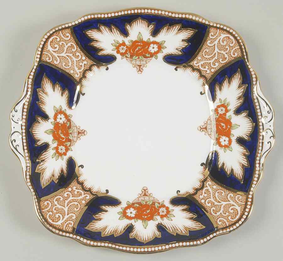 Royalty Square Handled Cake Plate by Royal Albert-1
