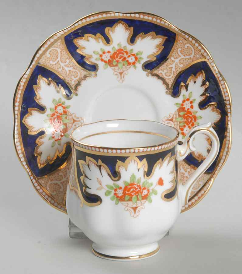 Royalty Footed Demitasse Cup & Saucer Set by Royal Albert-1