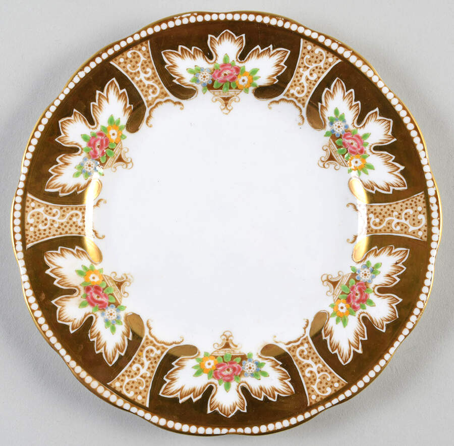 Royalty (Gold) Salad Plate by Royal Albert-1