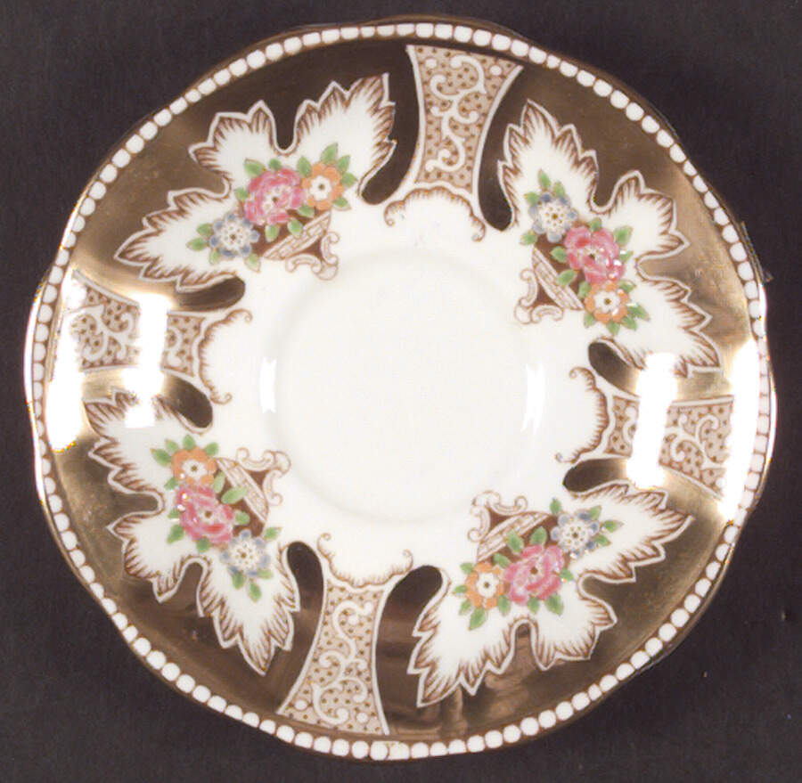 Royalty (Gold) Saucer by Royal Albert-1