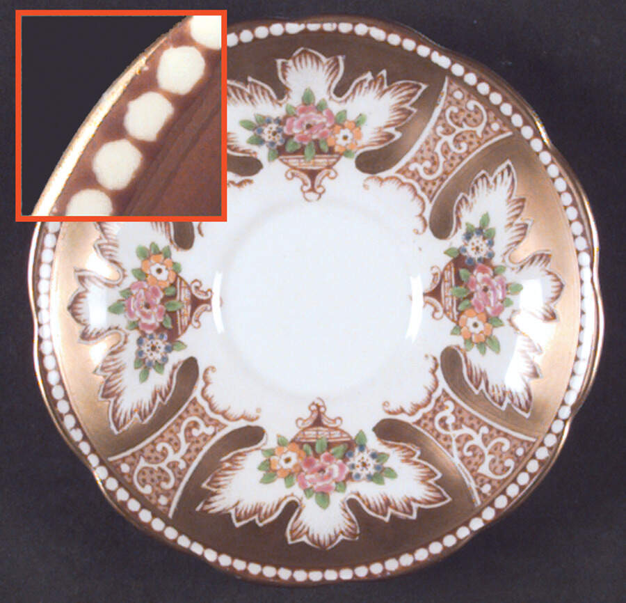 Royalty (Gold, Bone) Saucer by Royal Albert-1