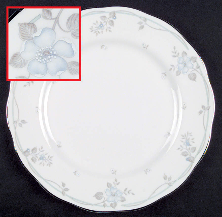 Satin Rose Dinner Plate by Royal Albert-1