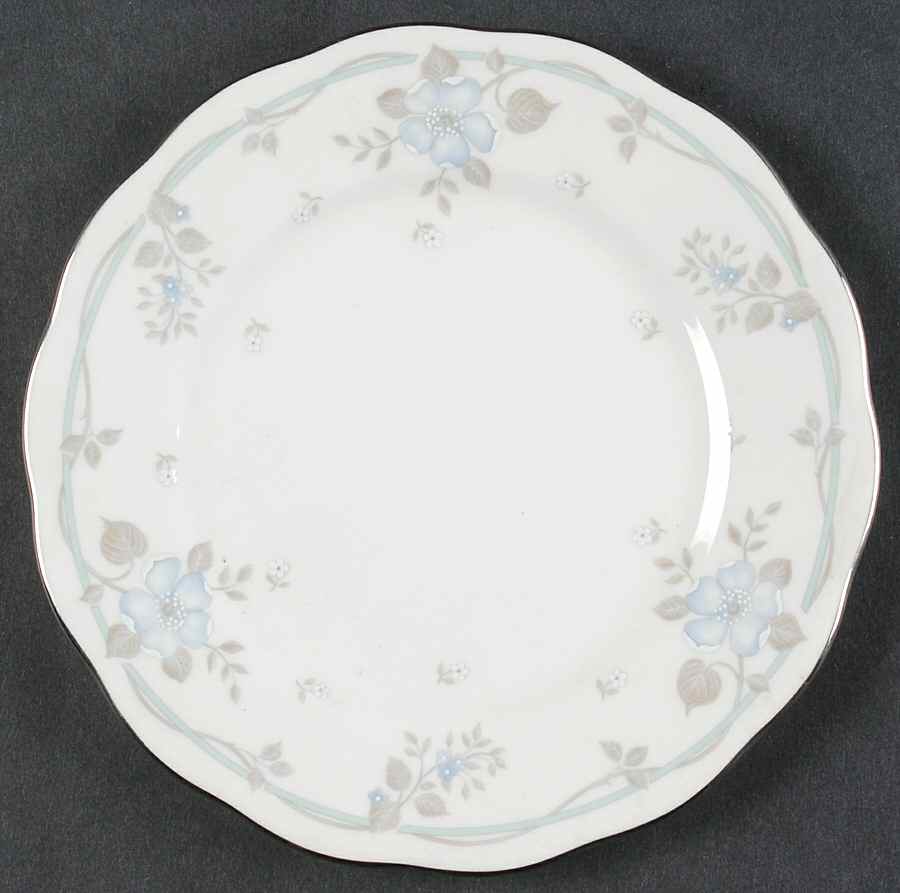 Satin Rose Bread & Butter Plate by Royal Albert-1