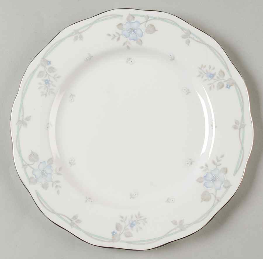 Satin Rose Salad Plate by Royal Albert-1