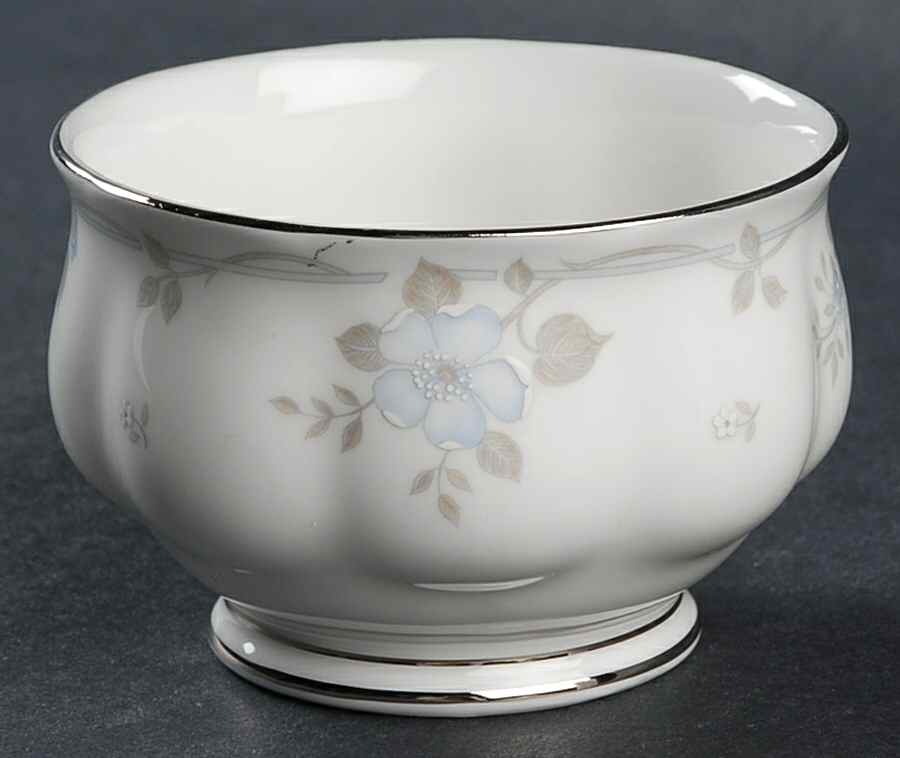 Satin Rose Mini Open Sugar Bowl by Royal Albert-1