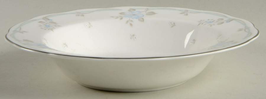 Satin Rose Rim Soup Bowl by Royal Albert-1
