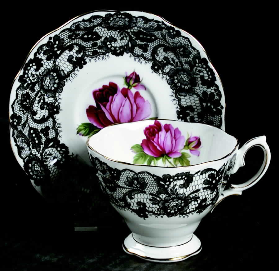 Senorita Footed Cup & Saucer Set by Royal Albert-1