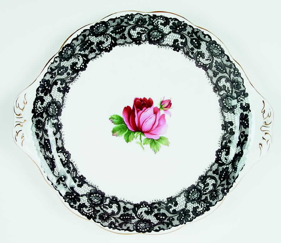 Senorita Handled Cake Plate by Royal Albert-1