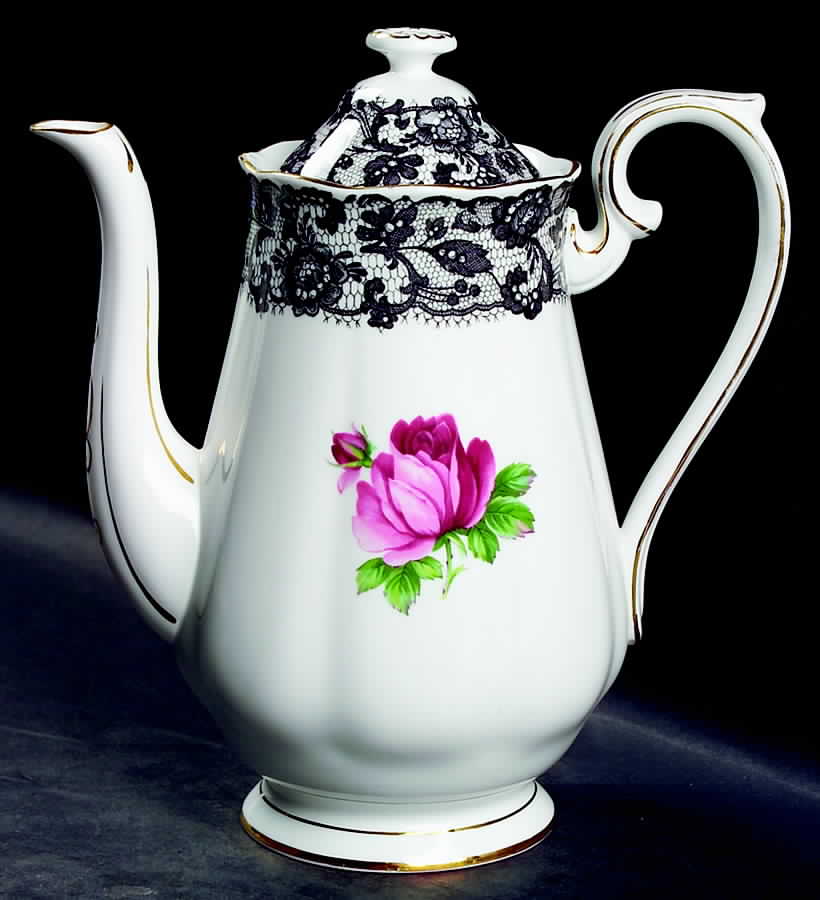 Senorita Coffee Pot & Lid by Royal Albert-1