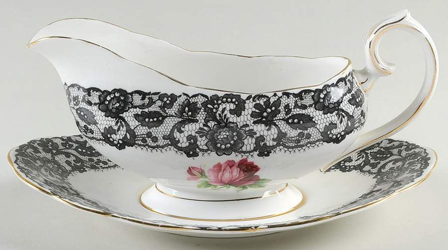 Senorita Gravy Boat & Underplate by Royal Albert-1