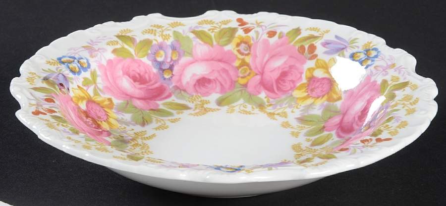 Serena (Thin Gold Trim) 5" Round Sweet Meat Dish by Royal Albert-1