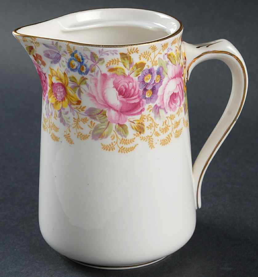 Serena (Thin Gold Trim) Hot Water Jug No Lid by Royal Albert-1