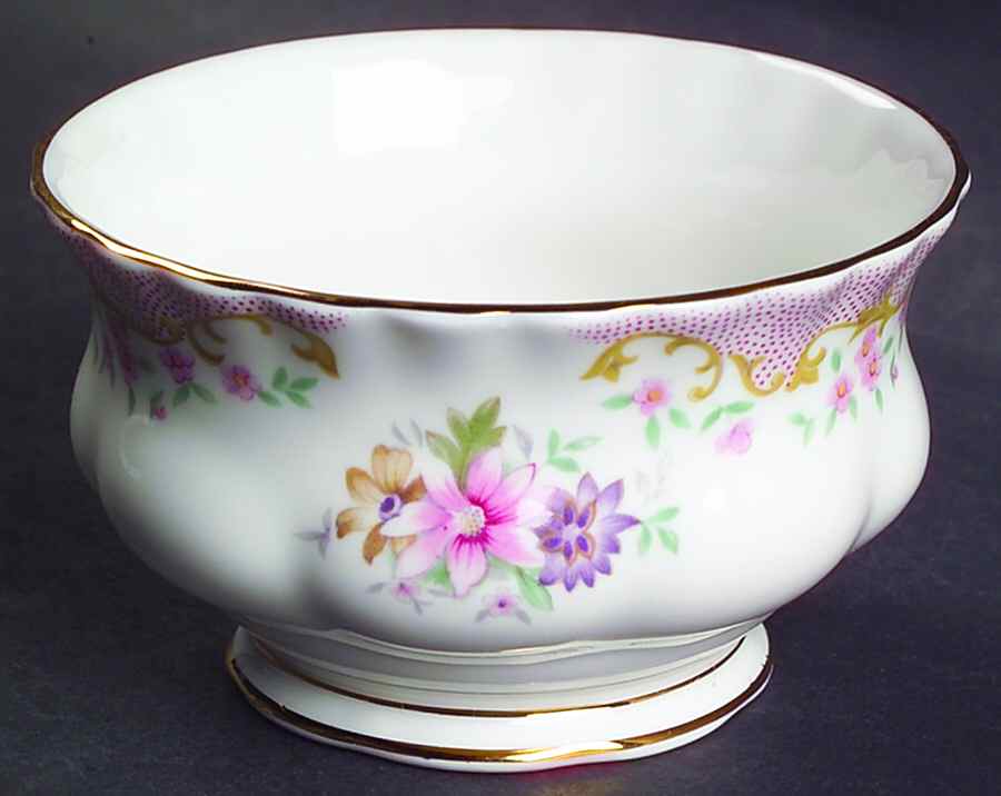 Serenity Mini Open Sugar Bowl by Royal Albert-1
