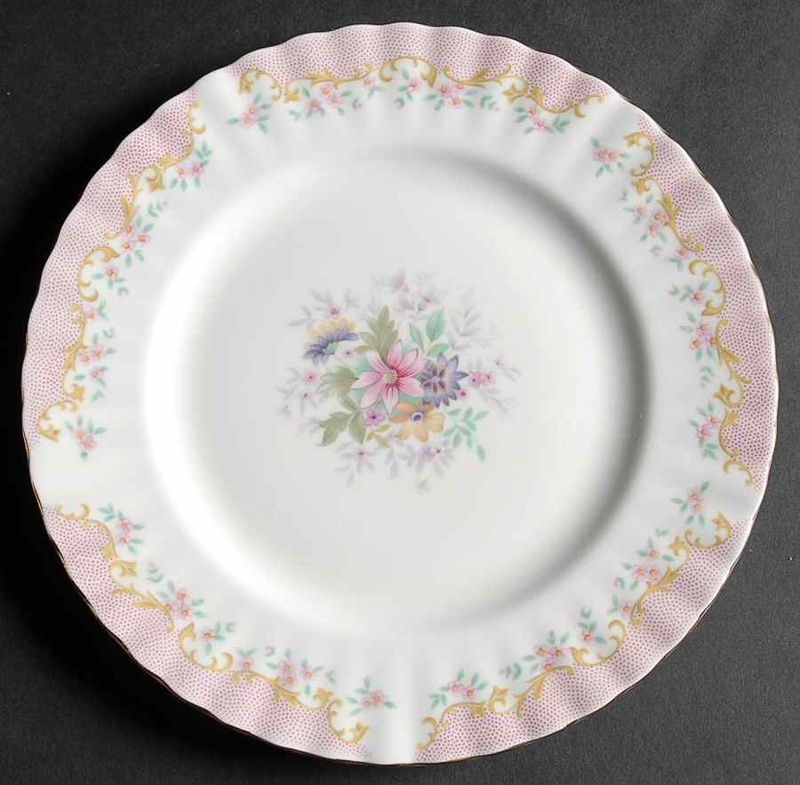 Serenity Salad Plate by Royal Albert-1