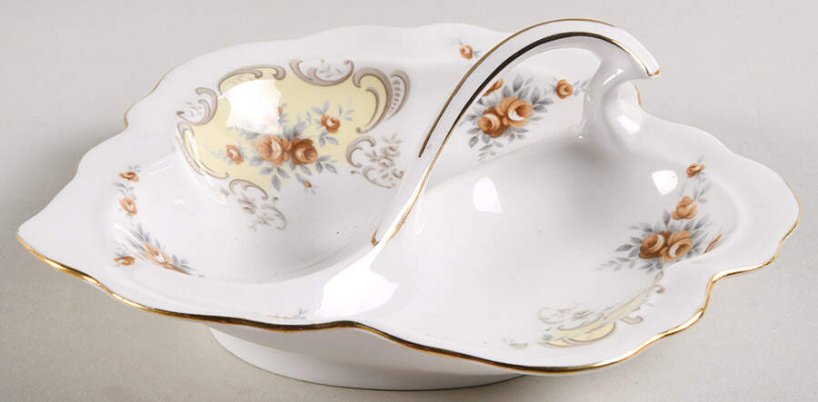 September Song Handled Leaf Dish by Royal Albert-1
